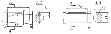 Габаритные и присоединительные размеры крановых редукторов ВК-350, ВК-475, ВК-550